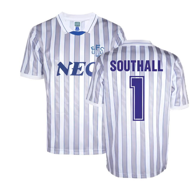 2023-22 Everton Third Football Shirt SOUTHALL Name Number L S