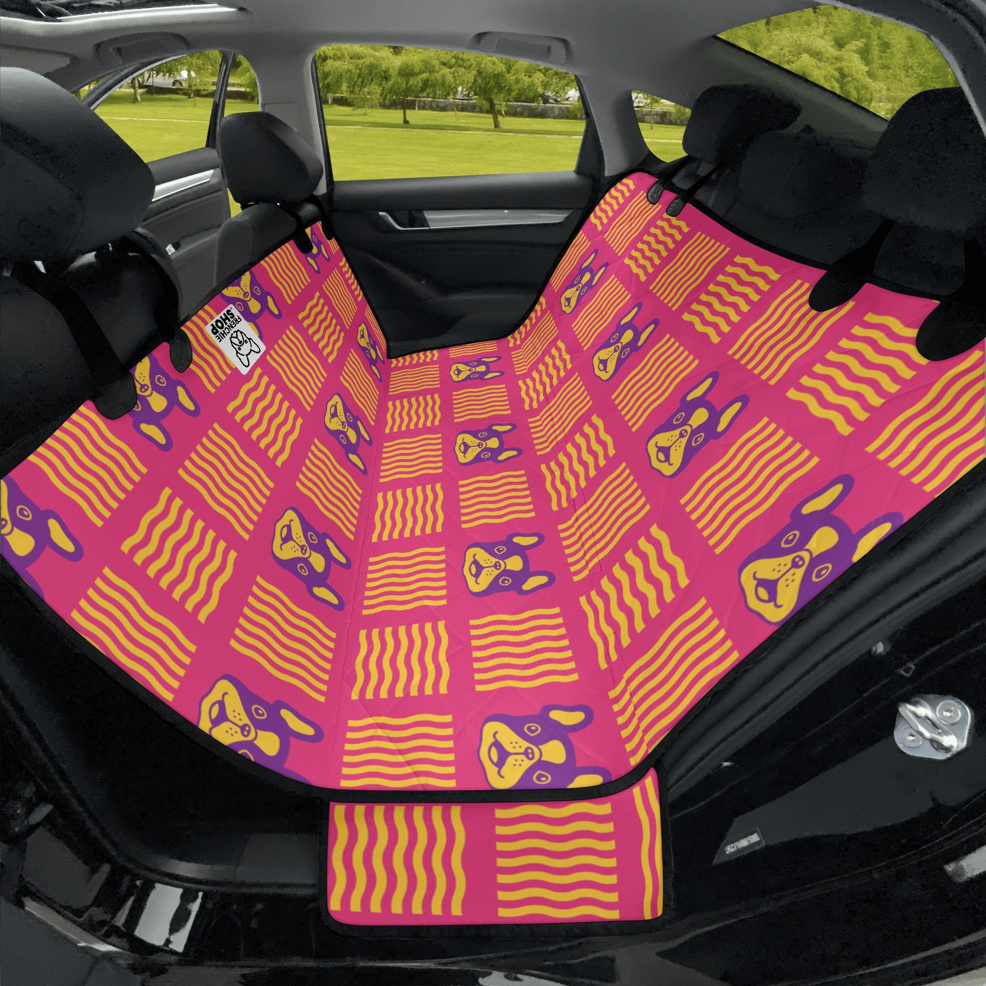 French Bulldog Emil Car Pet Seat Covers For French Bulldog Durable Dog Item