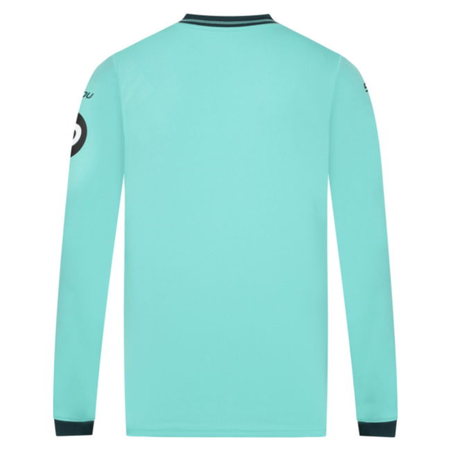 2025-2026 Wolves Long Sleeve Away Top