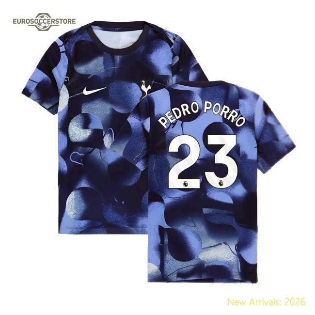 2024-2025 Football Team Kids Durable Jersey Pedro Porro Puma Drycell