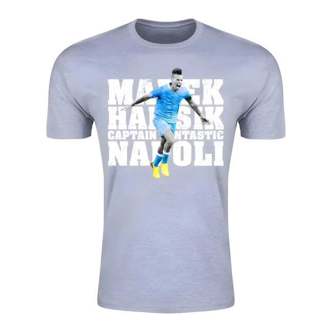 Marek Hamsik Captain Fantastic T-Shirt (Grey)