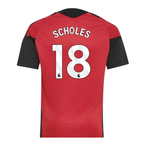 [EFKS] 2026-2027 Man Utd Training Jersey (Red) - Kids (Scholes 18)