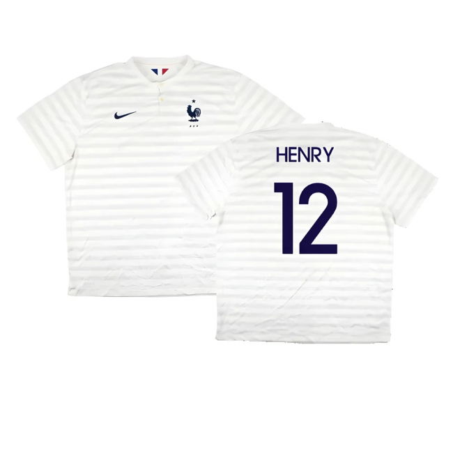 Match Worn Style France Pro Appearance Away Player Jersey