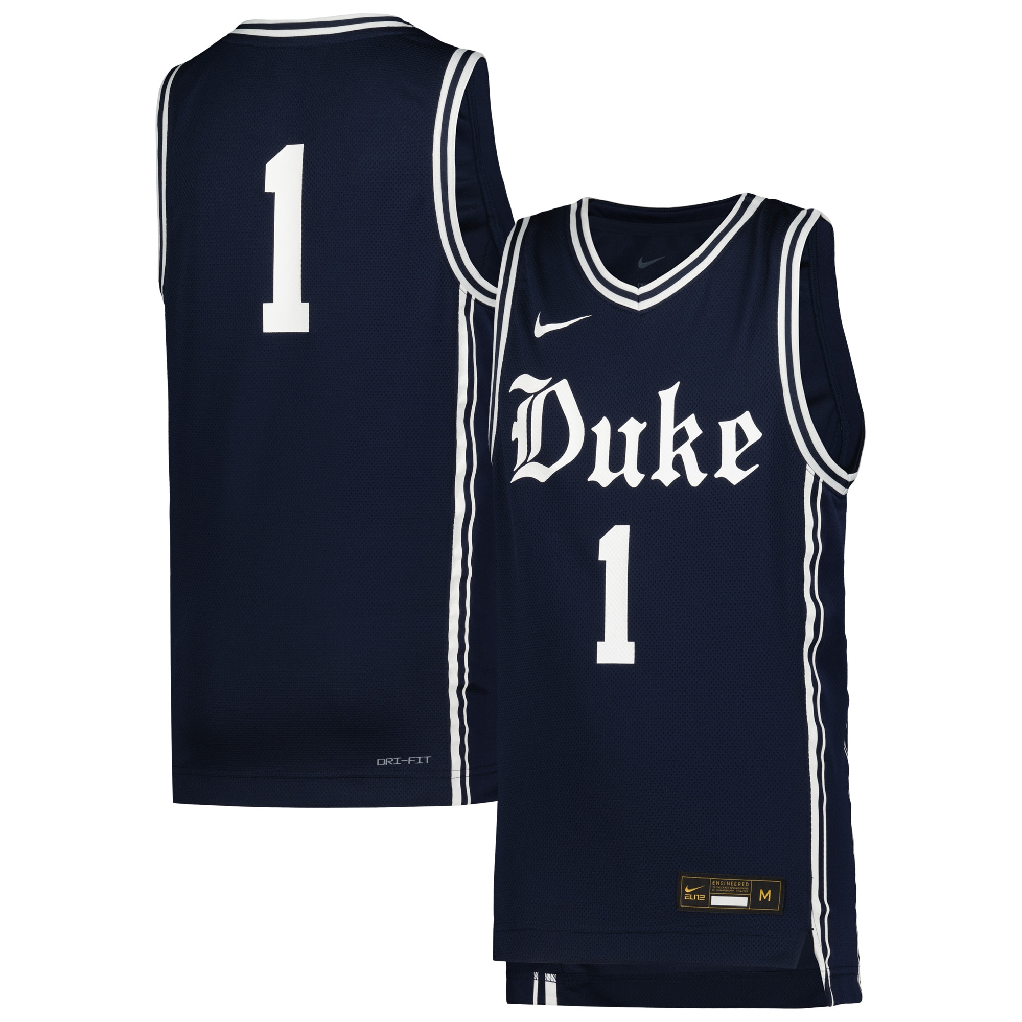 [NJP] Women's Duke Blue Devils Icon Replica Basketball Jersey - Navy