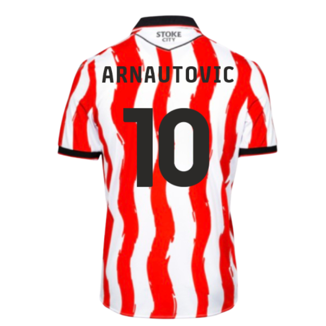 2025-2026 Stoke City Home Shirt (arnautovic 10) - Competitive Price