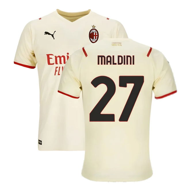 MALDINI 27 AC Milan Soccer Club Exclusive Design Away Exclusive Kit