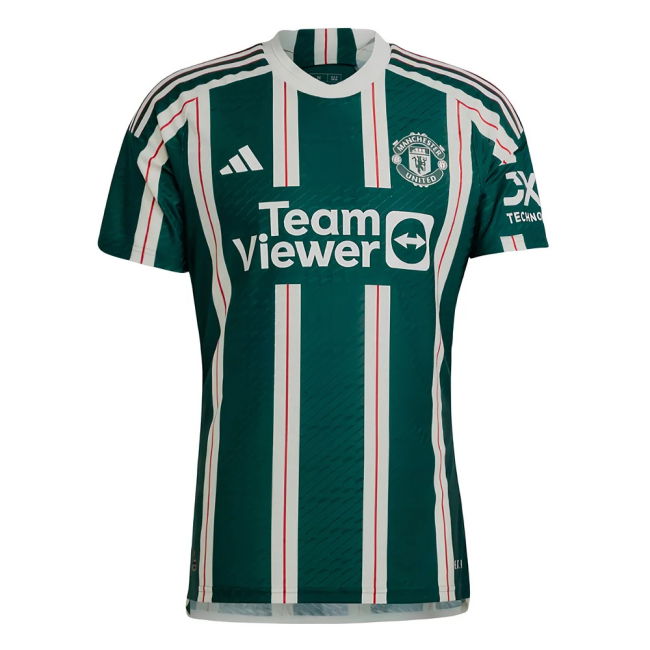 Premium 2023-2024 Man Utd Away With Retro Design - Machine Washable
