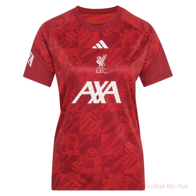 Liverpool Pre-Match Warm Up Shirt - 2026-2027 Womens (Womens) (Gakpo 18)