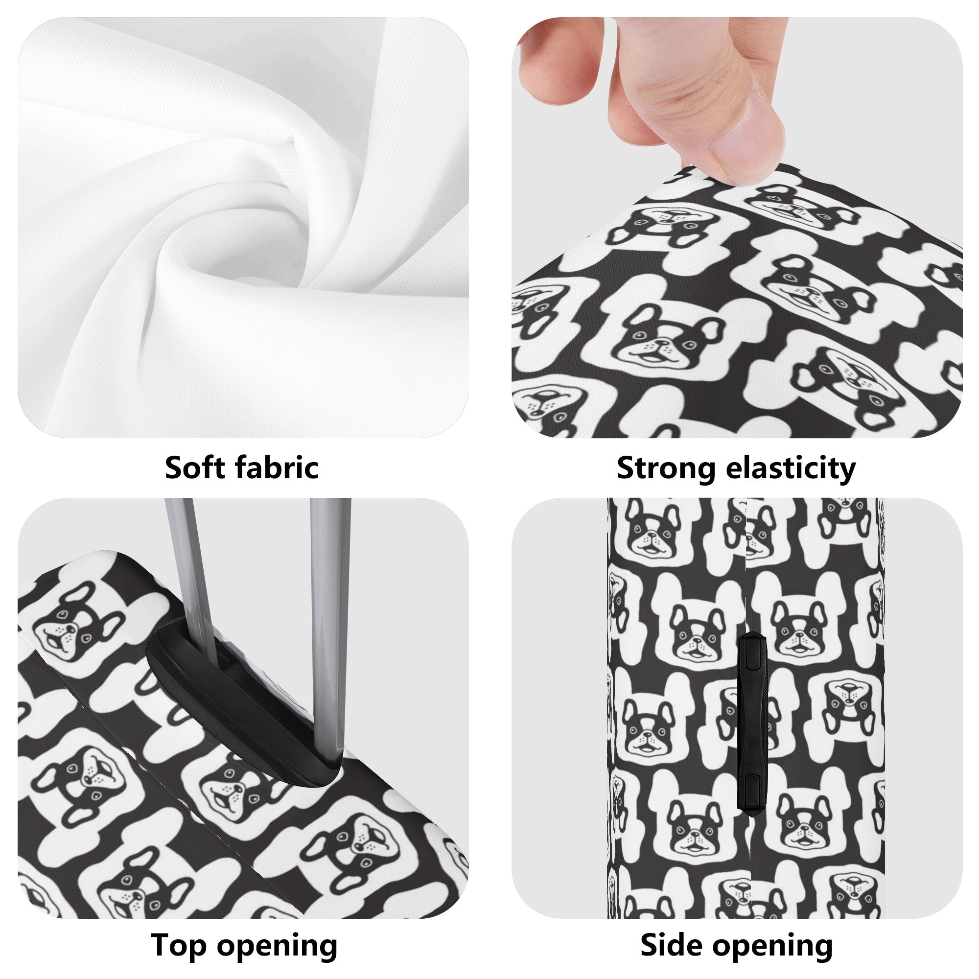 Comfortable Lifestyle-Driven Bruno - Luggage Cover for Dog Owners