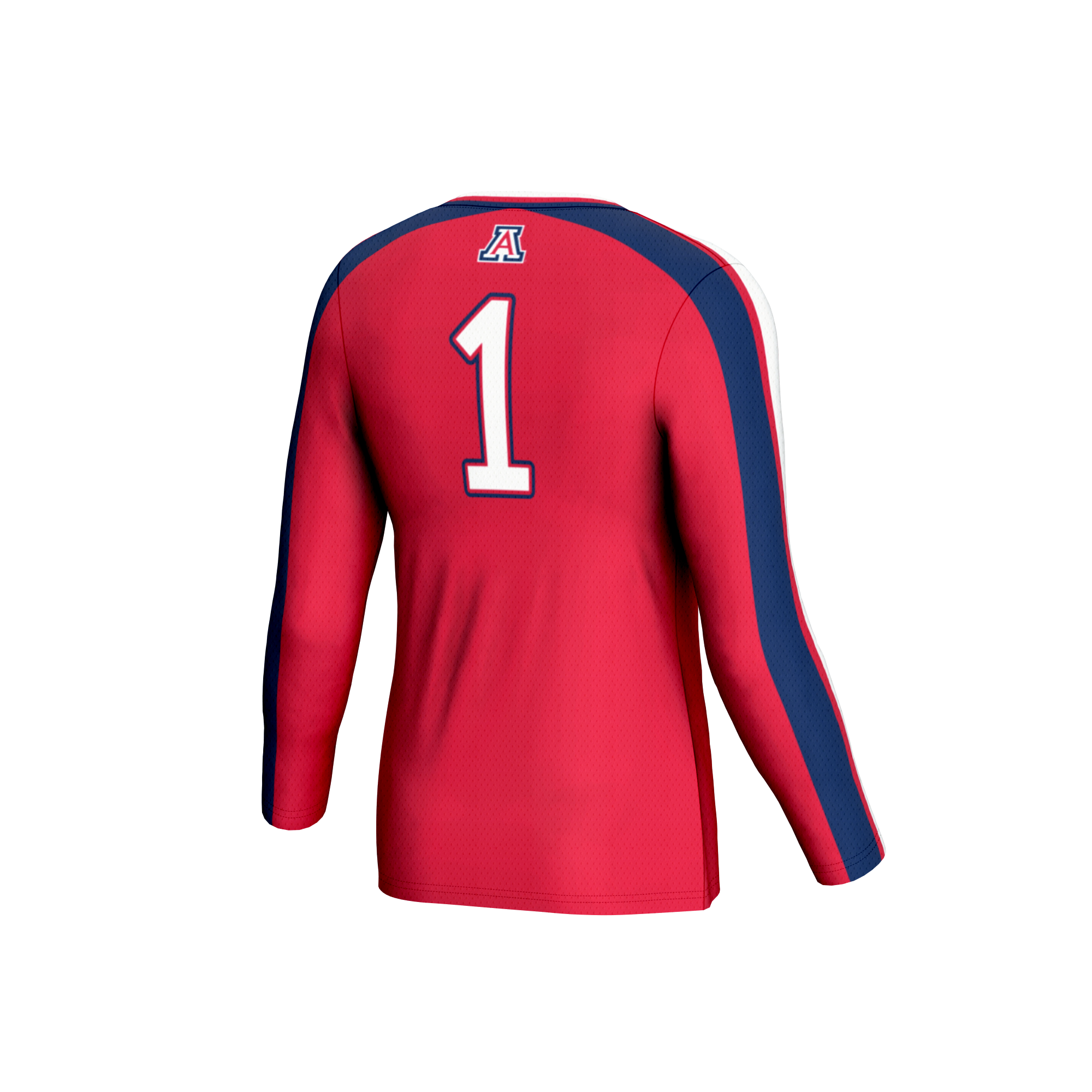 [DDG] Arizona Wildcats GameDay Greats Youth Women's Volleyball Lightweight Fashion Jersey - Red