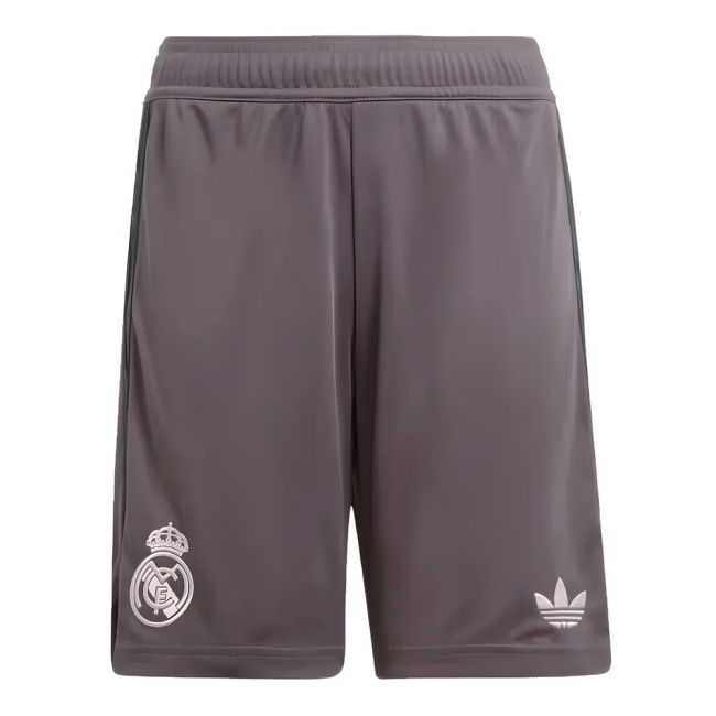 2024-2025 Real Madrid Third Breathable Football Shirt (Charcoal)