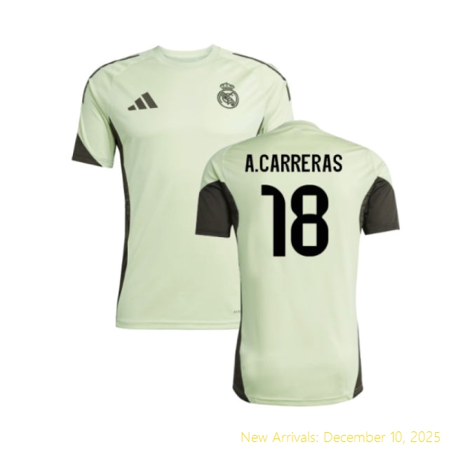 2025-2026 RM Real Madrid Training Premium Jersey (Almost Lime)