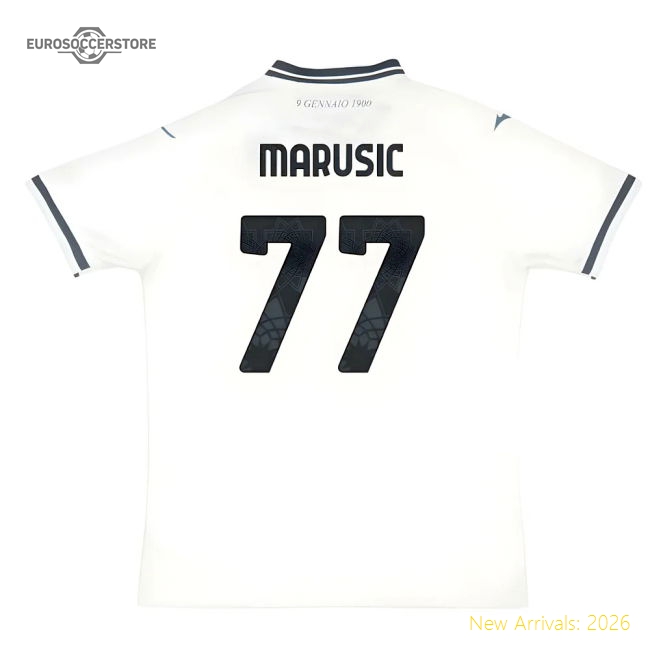 Official Supporter 2025-2026 Lazio Away Shirt (Marusic 77)