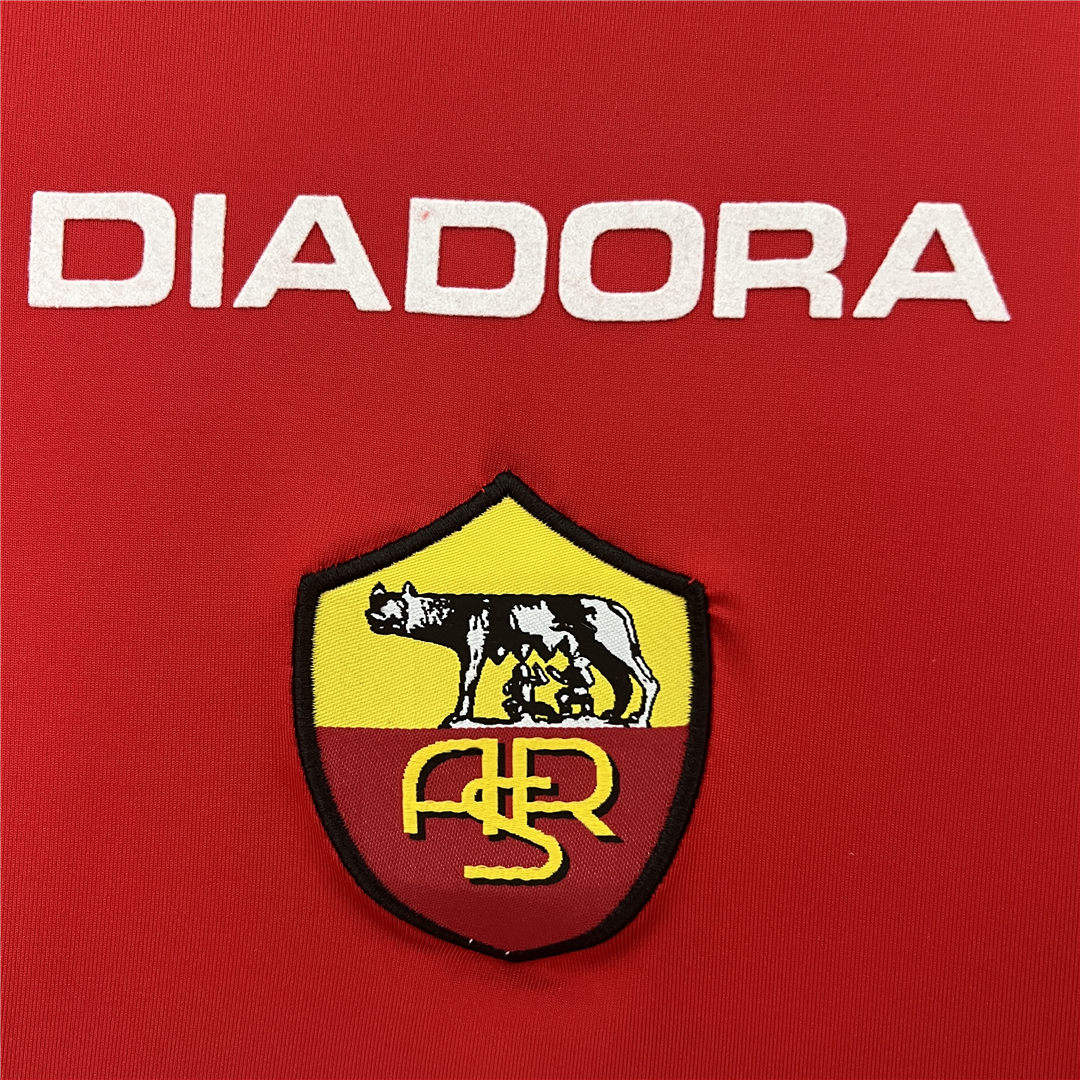 Genuine AS Roma 0405 Retro Shirt - Official Replica 10144