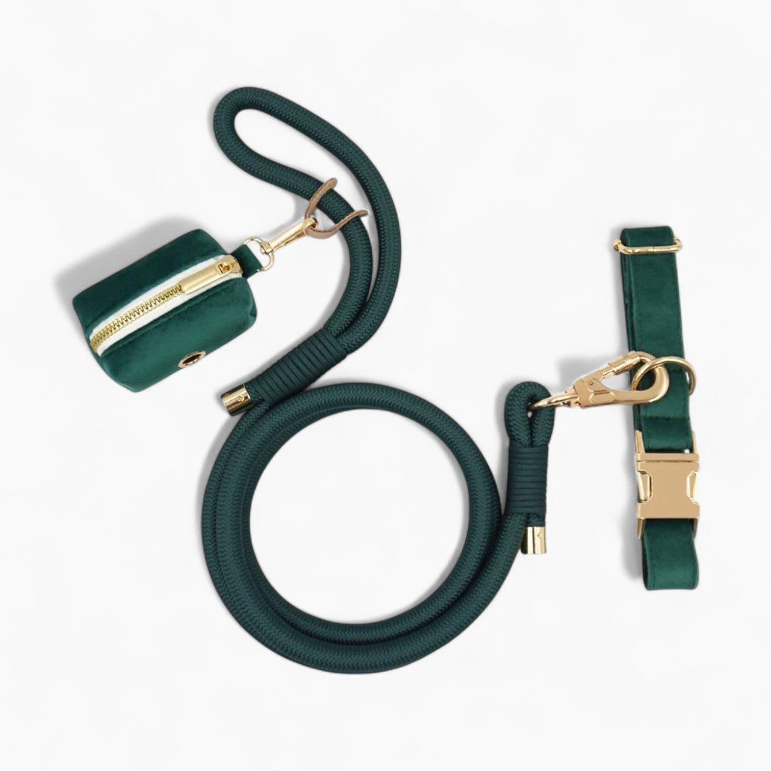 And Leash Set – Soft Adjustable And Custom Engraved For Frenchie Pups