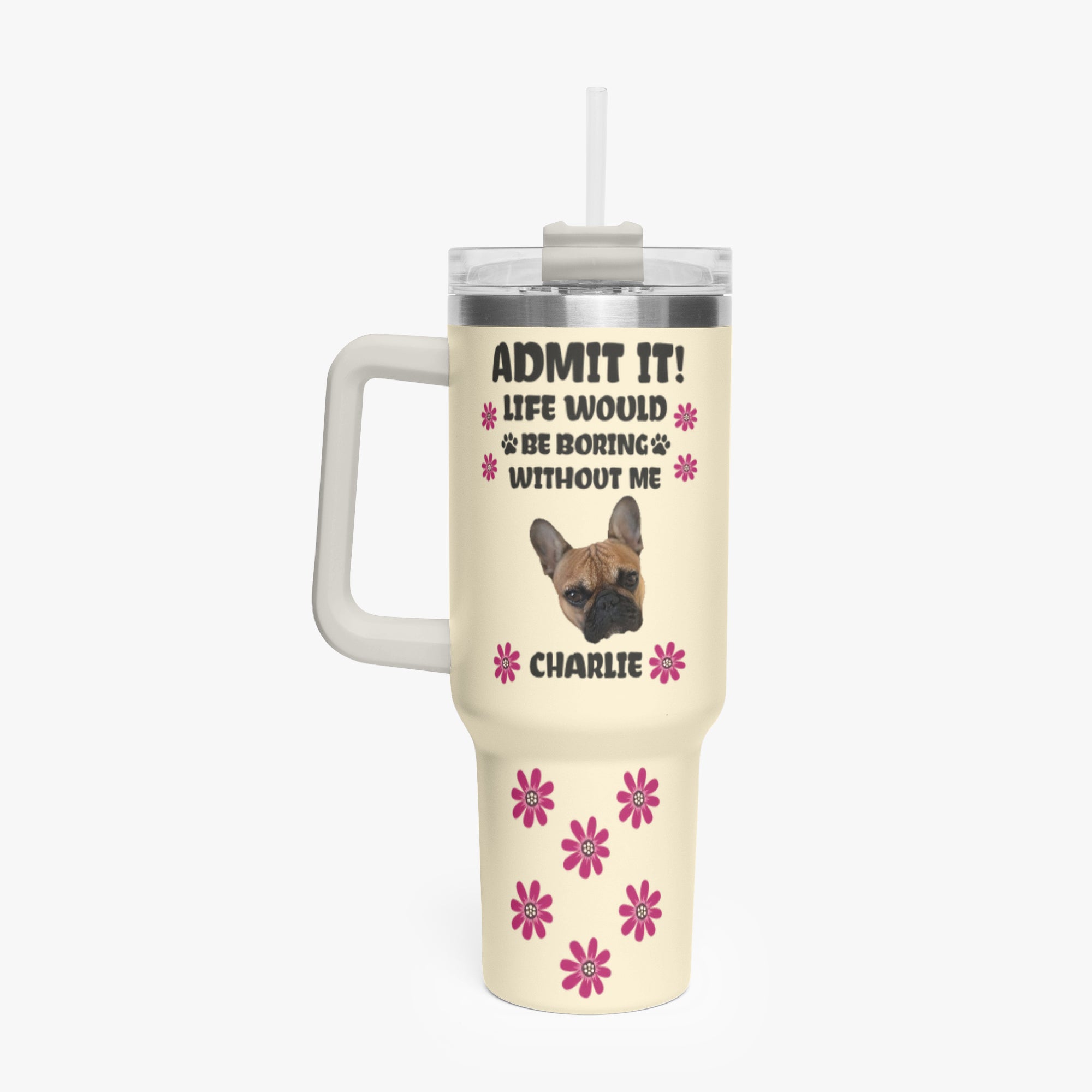 Luna - Personalized Car Tumbler Cup