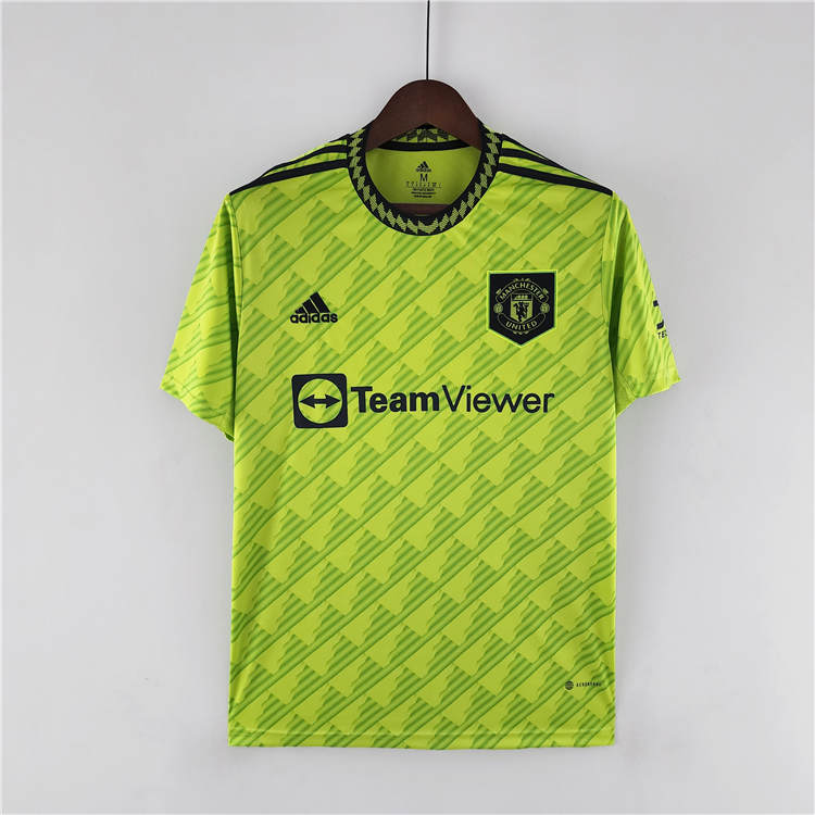 High Performance Man Utd Manchester United 2223 Third Kit Green