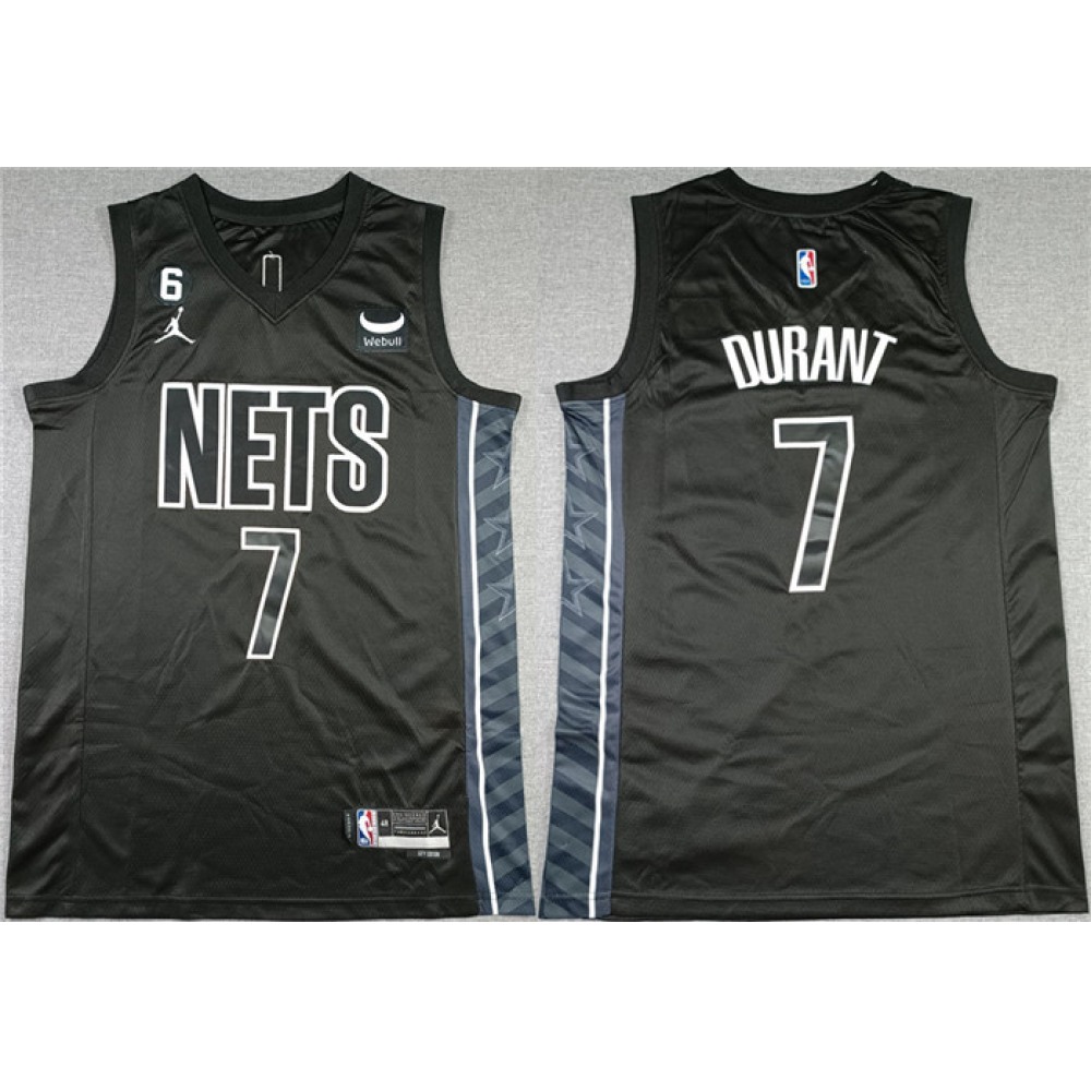 Jersey Brooklyn Nets Kevin Durant7 Black - - Fan Favorite