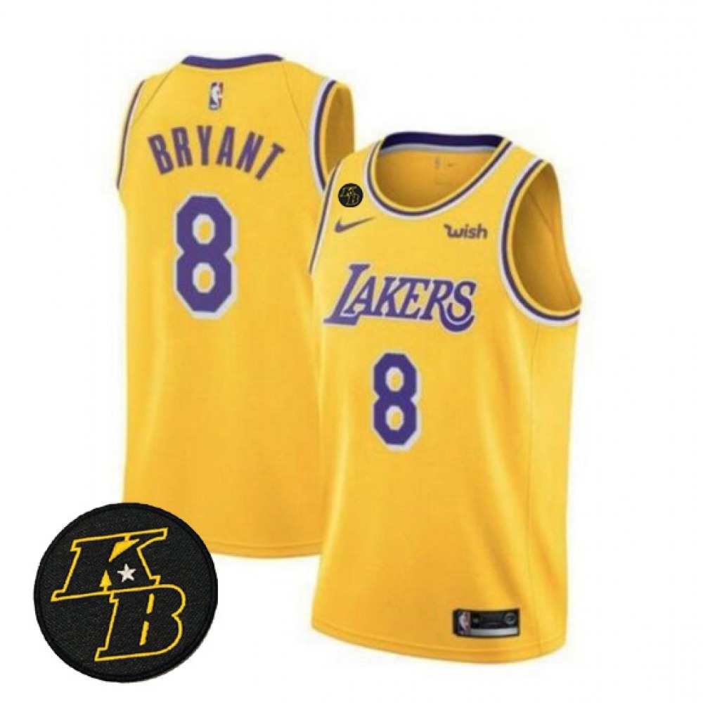 Los Angeles Lakers 8 Yellow Jersey - Must-Have Jersey