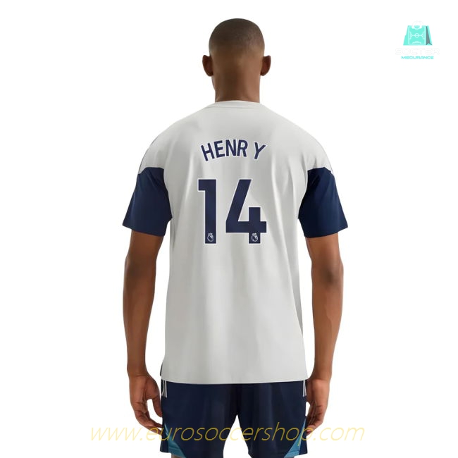 2025-2026 Arsenal Training Tee (Grey) (Henry 14)