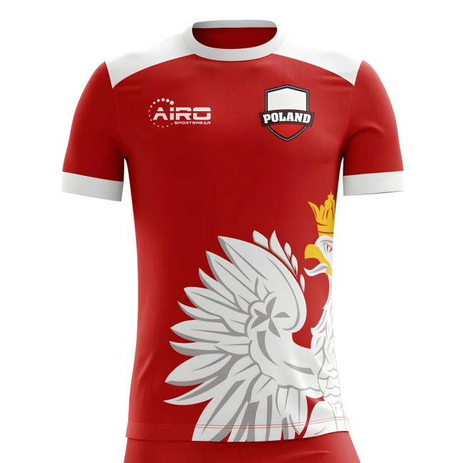 Womens Poland Soccer Team Exclusive Design Away Unique Shirt