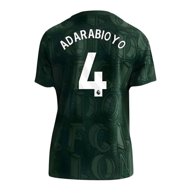 Chelsea 2025-20 Home Football Shirt Adarabioyo Signature 4 L M S Kids