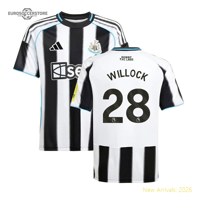 Premium 2025-2026 Newcastle Home Shirt (kids) (willock 28) - Premium