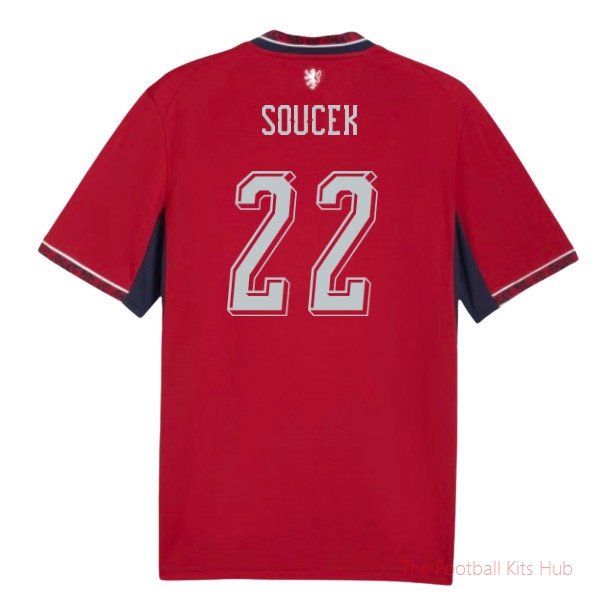 2026-2027 Czech Republic Home Shirt (Soucek 22)