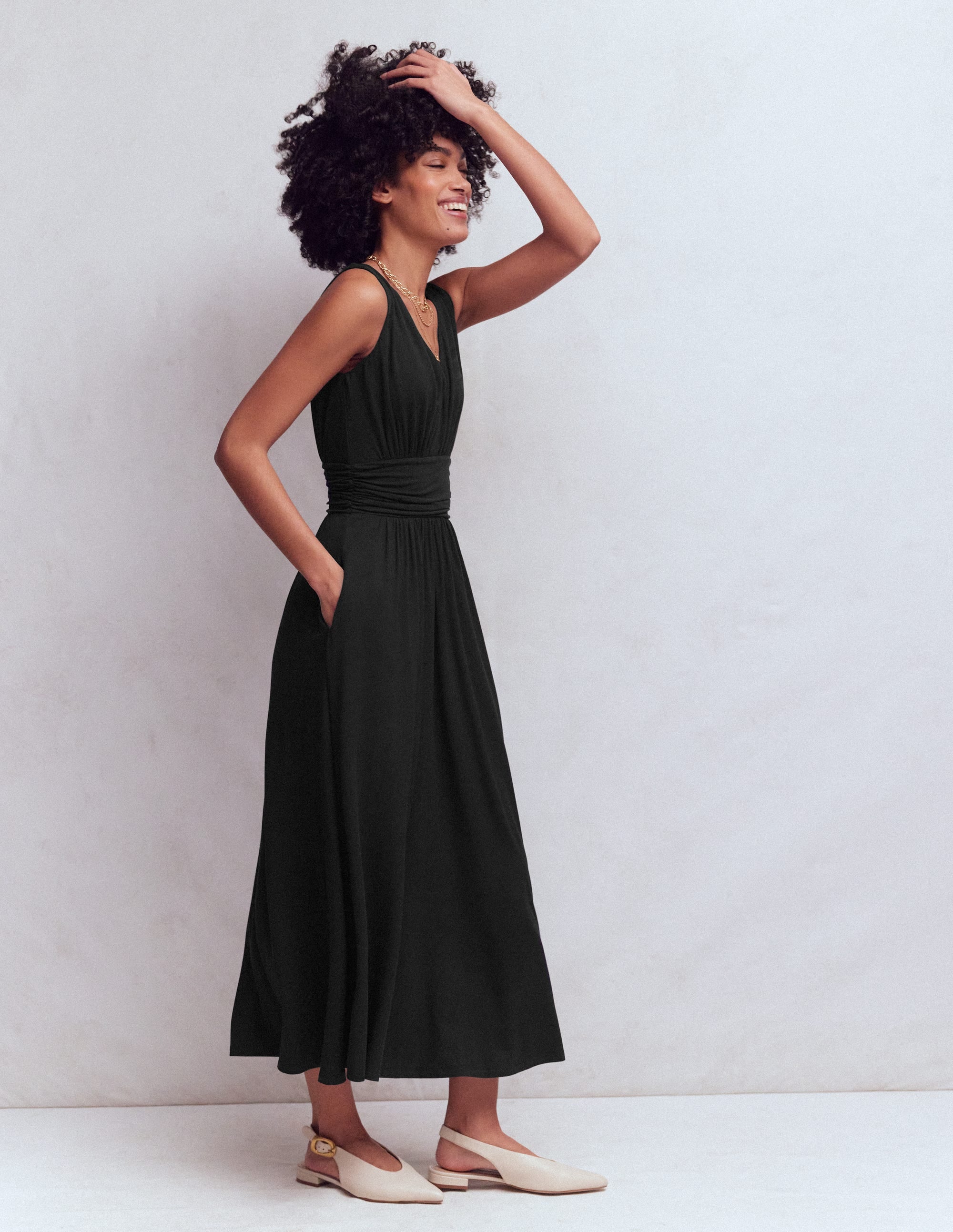 Elodie Jersey Maxi Dress