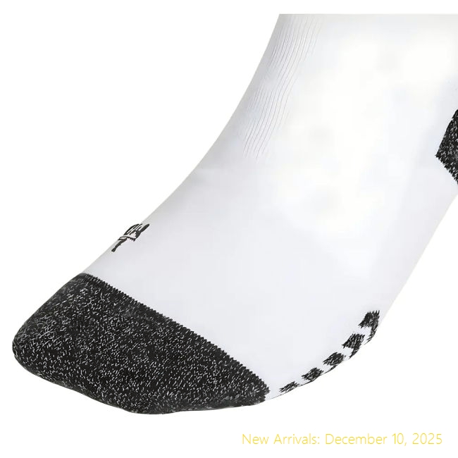 2025-2026 Real Madrid Home Socks - Official Uniform - White Color
