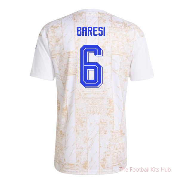 Premium Italy 2026-2027 Pre-Match Shirt (Kids) (Baresi 6)