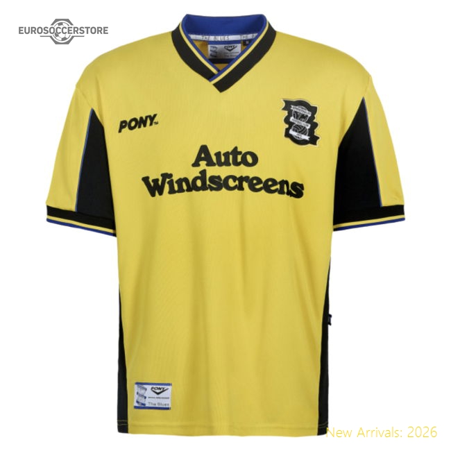 Official 1997-1998 Birmingham Auto Windscreens Away Shirt (your Name