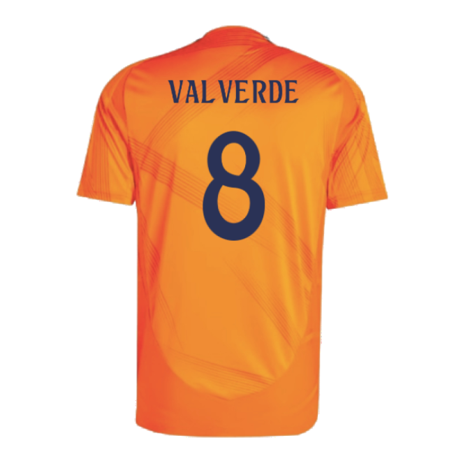 Authentic Real Madrid Away Valverde Jersey 2024-2025 Durable