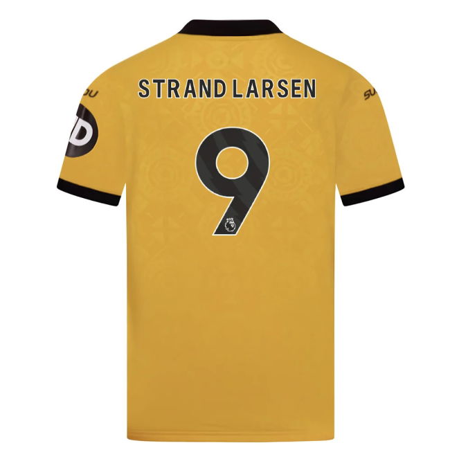 Kids New Lightweight Wolves Home Soccer Jersey