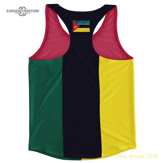 Mozambique Stripe Running Vest - Fan Collection - Match Quality