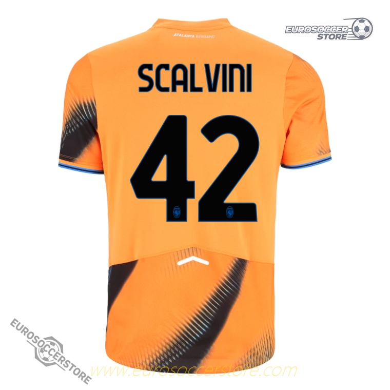 Atalanta Third Jersey SCALVINI 42 for the 25-26 Season