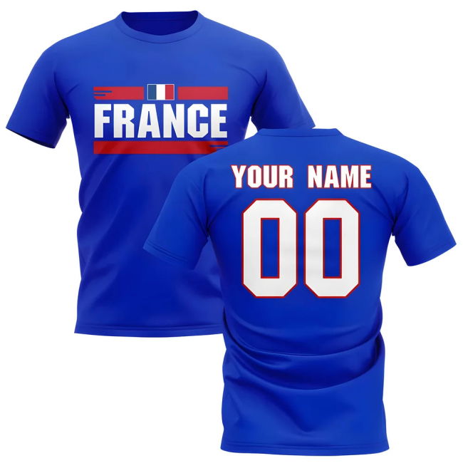 Supporter Grade France Home Replica Jersey (Adults) (2)