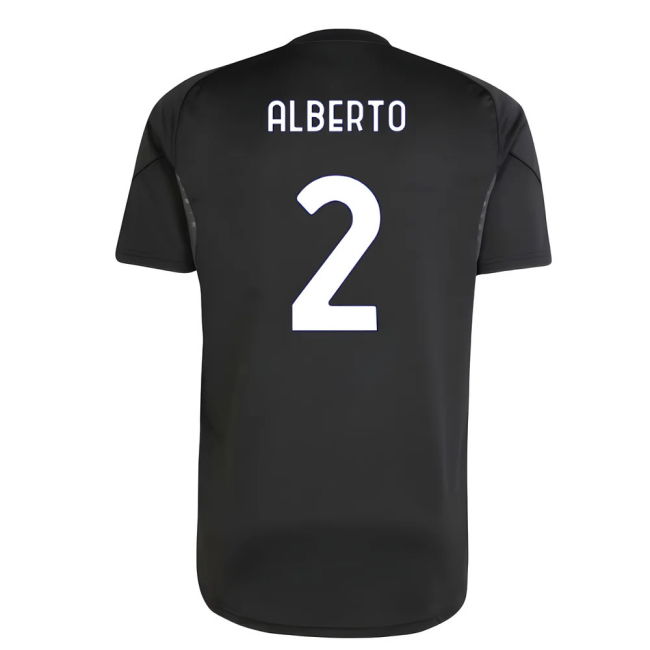 2025-2026 Juventus Training Shirt (Black) (Alberto 2)