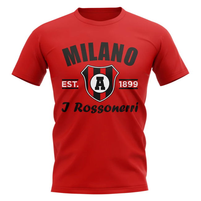 Ac Milan football T-Shirt (Unisex