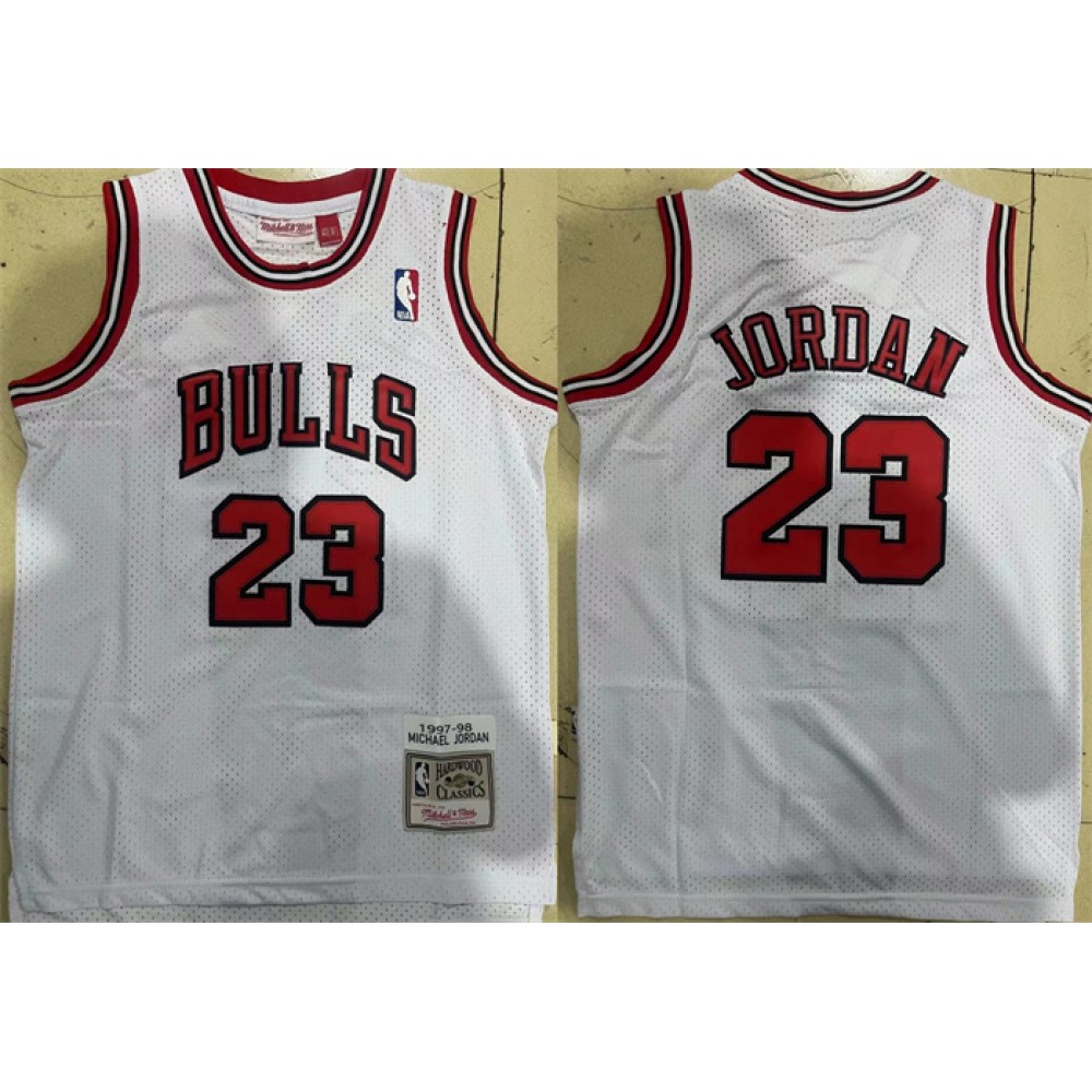 Pro Grade Jersey Chicago Bulls 23 White - - Game Day Essential