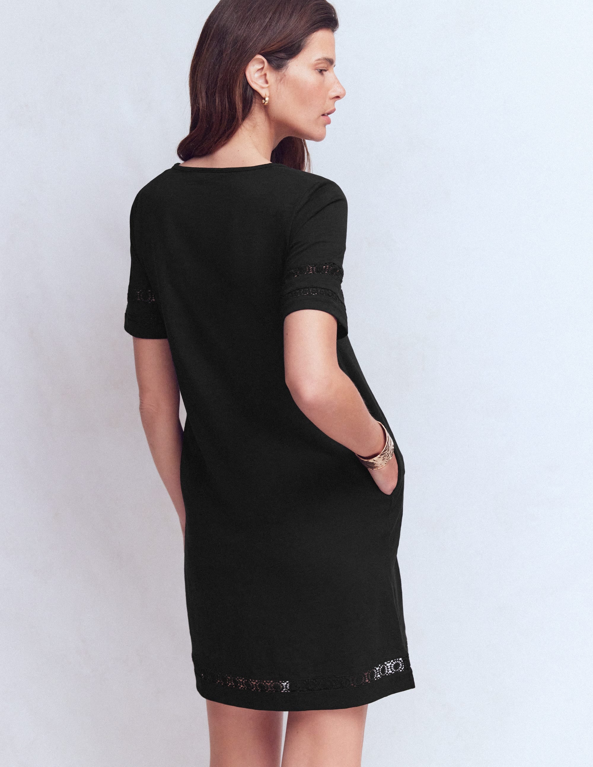 Hattie Jersey T-shirt Dress