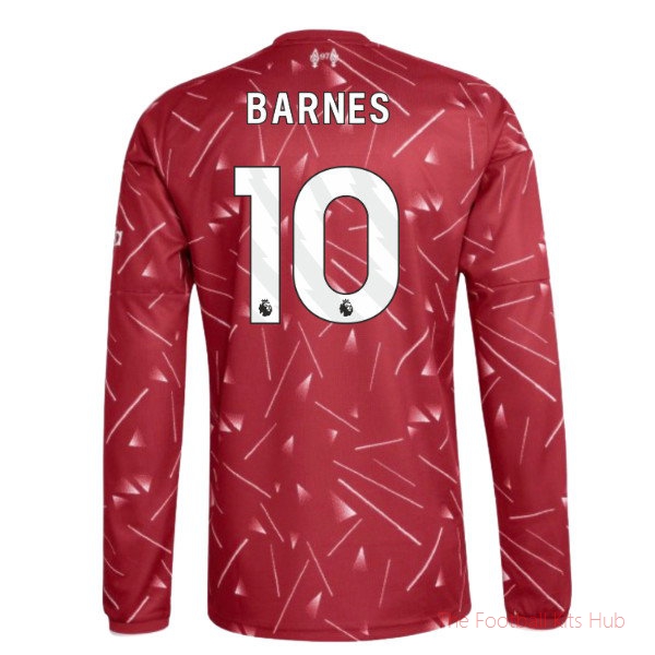[EFKS] 2026-2027 Liverpool Long Sleeve Home Shirt Barnes 10