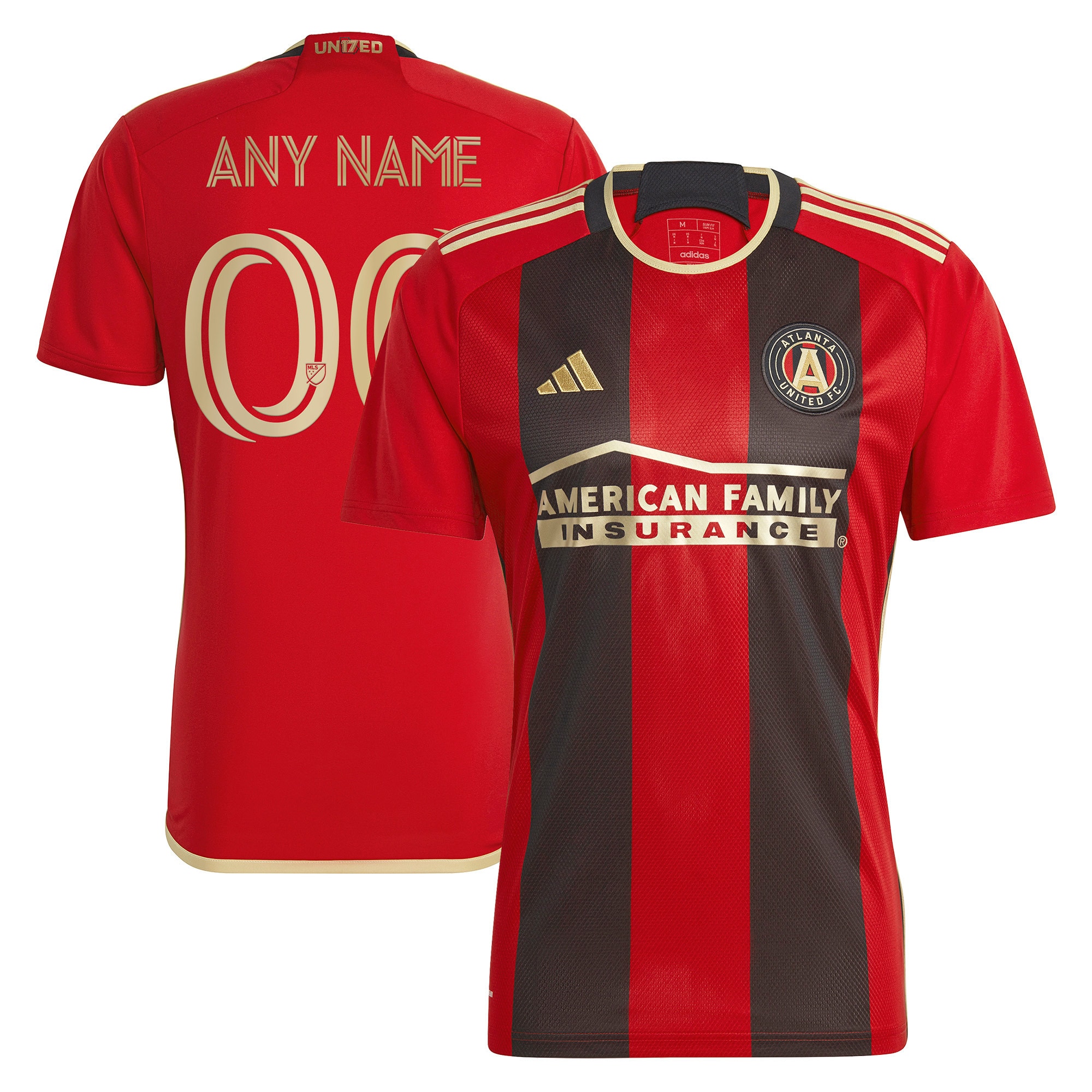 [SJH] Atlanta United FC 2023 The 17s' Kit Replica Custom Jersey - Black