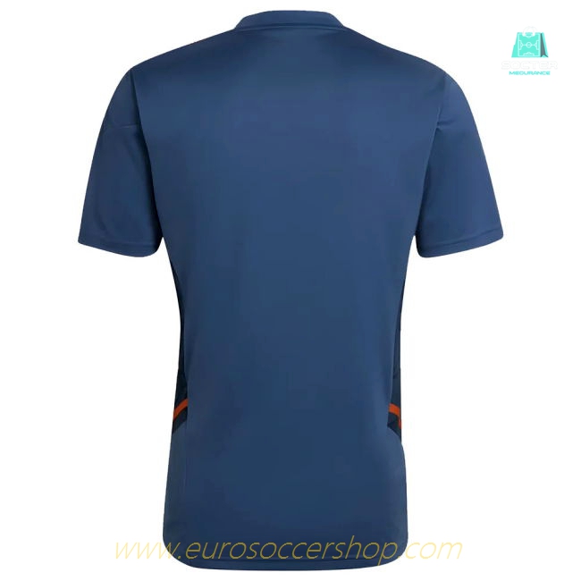 2022-2023 Man Utd Training Shirt (Blue)