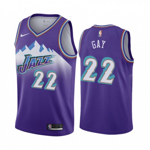 Purple UTA Utah Jazz #22 Nike Official Jersey NBA Fan Apparel