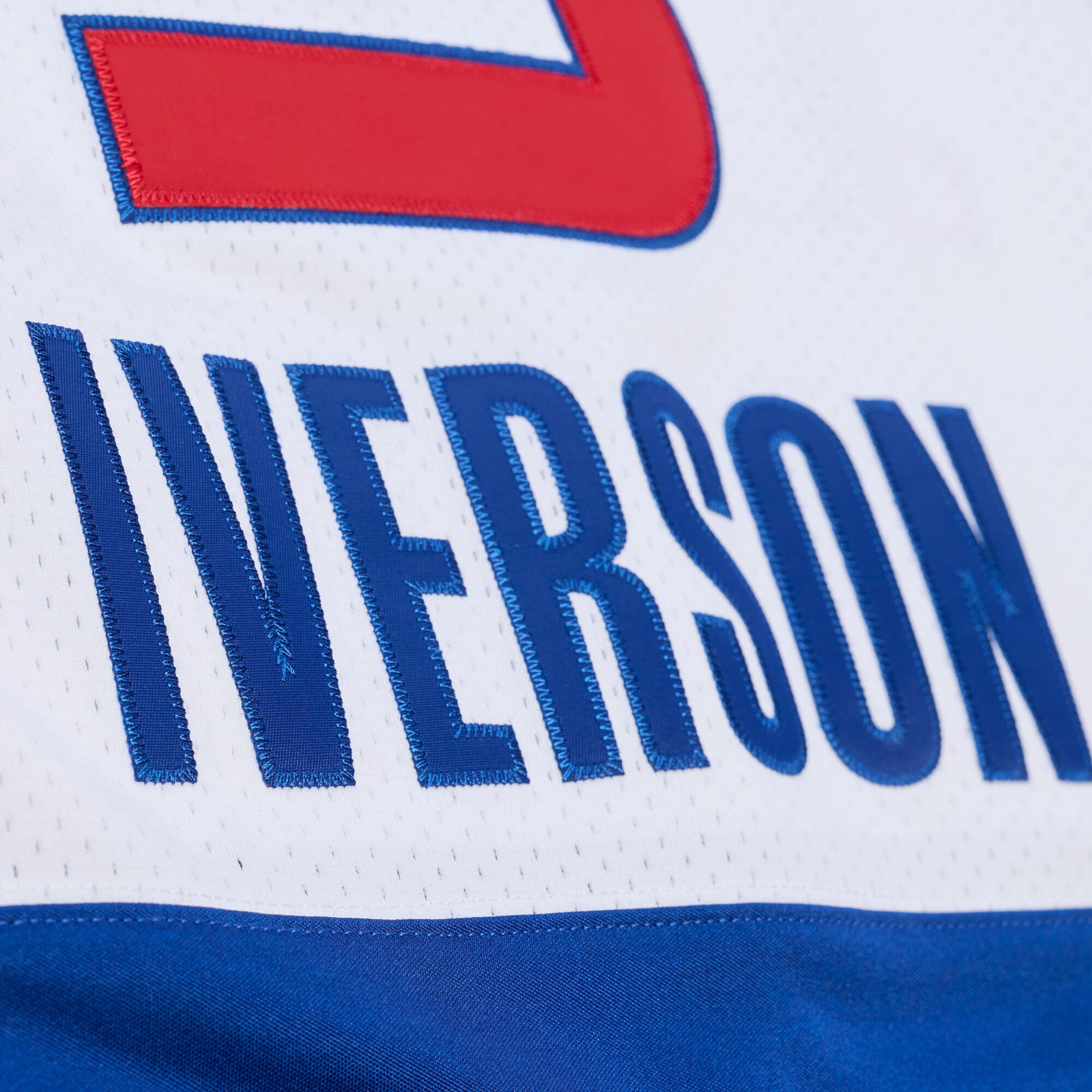 [NJP] Allen Iverson 2006 NBA All-Star Game Authentic Jersey - White/Blue
