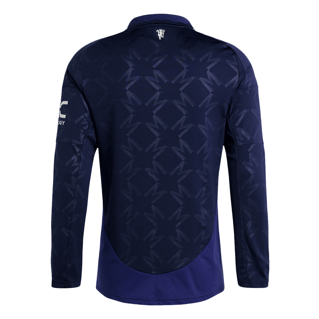 Manchester United Away Long Sleeve Soccer Jersey 2024/25Authentic Kit