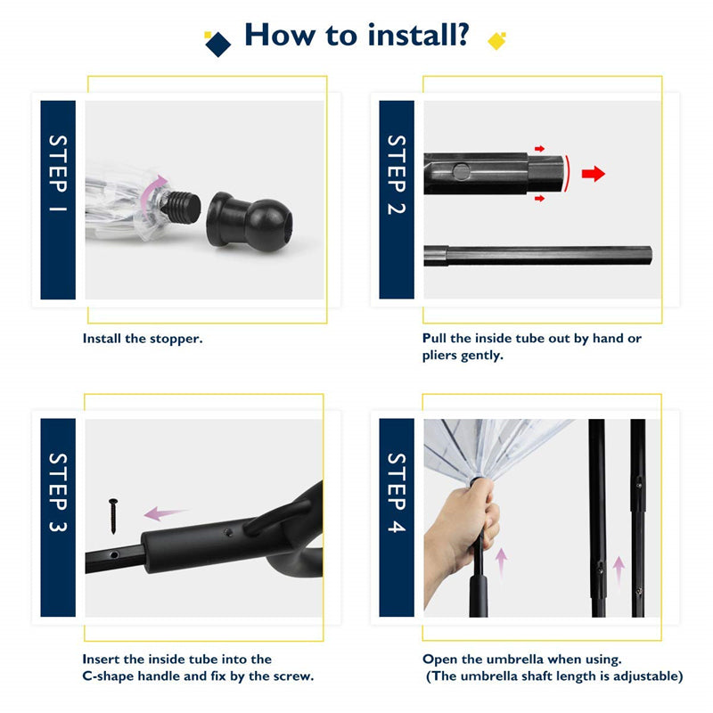 Culture-Inspired Rain Gear Walking Umbrella For French Bulldog for Fr...