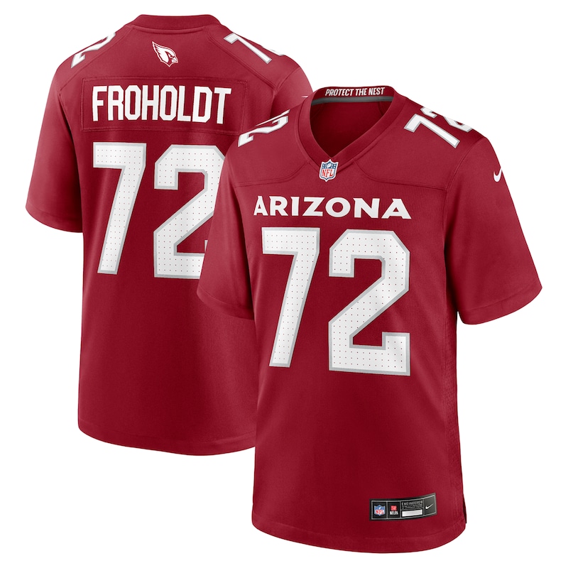 None Hjalte Froholdt AZ Cardinals Authentic Collector's Item