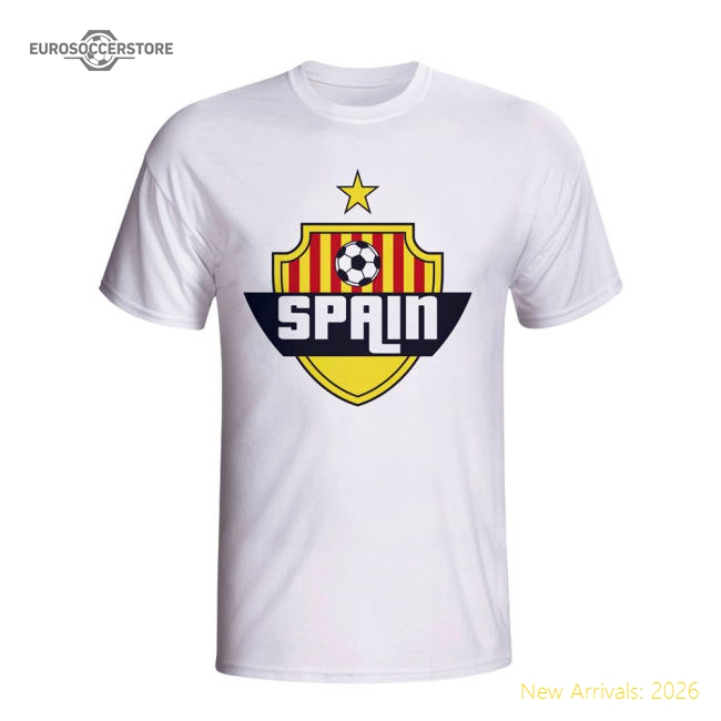 Spain Country Logo T-shirt (white)